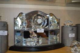 Mirror Display Shel, Crystal Clock, etc.