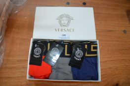 Three Versace Gent's Under Shorts