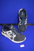 Emporio Armani EA7 Blue Trainers Size: 9