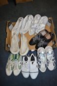 Seven Pairs of Assorted Trainers; Lacoste, Armani,