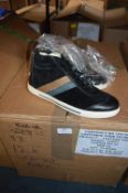 Twelve Pairs of Size: 42 Black Trainers