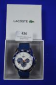 Lacoste Blue Diver's Watch