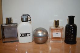 Five Hugo Boss Gent's Fragrances