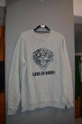 Ed Hardy Grey Sweatshirt with Tiger Design Size: X