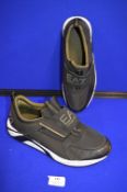 Emporio Armani EA7 Black Trainers Size: 8.5