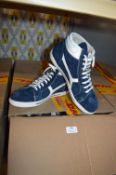 Twelve Pairs of Size: 43 Blue Trainers