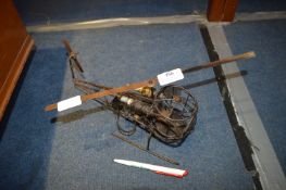 Handmade Metal Helicopter