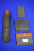 Three Ted Baker Wallets and an Umbrella