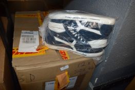 Twelve Pairs of Size: 44 Blue Trainers