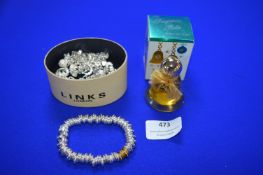 Charm Bracelets and a Vintage Scent Bottle