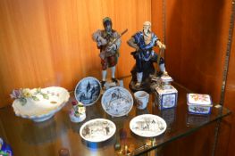 Figurines and Decorative Pottery, etc.