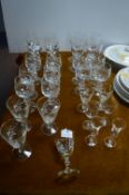 Twenty-Eight Drinking Glasses