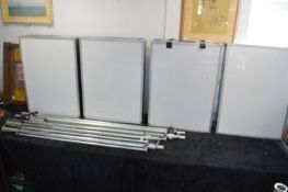 Four Light Screens with Light Up Frontages, Hangin