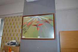 Framed Richard Cook Photo Print - Red Arrows