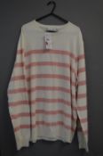 Lacoste Cotton Stripped Jumper Size: XL