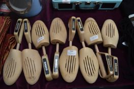 Four Pairs of Gasco Wooden Shoe Stretchers