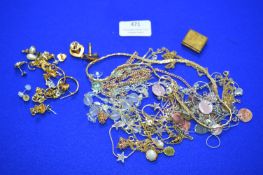 Costume Jewellery,; Necklaces, Earrings, etc.