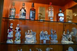 Five Continental Figurines of Couples