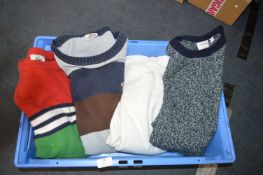Four Lacoste Jumpers