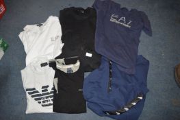 Assorted Armani T-Shirts, Tops, etc.