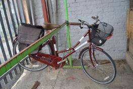 Real Classic Ladies Bicycle with Paniers, Basket,