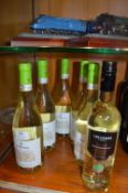 Six Bottles of White Wine
