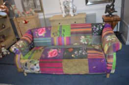 Multicoloured Two Seat Sofa