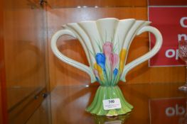 Clarice Cliff Newport Pottery Vases (AF)