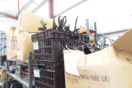 * Very large quantity of coat hangers