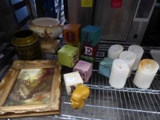 * Vintage display items