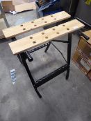 * fold up work bench
