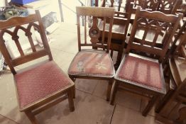 * 23 x solid wooden chairs