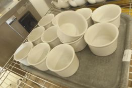 * 12 x 12oz white ramakins