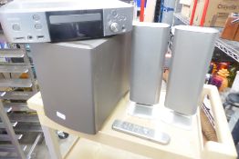 * Denon music and speaker system