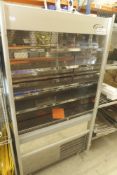 * Williams grab and go chiller in good condition on castors. 960w x 650d x 1760h