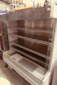 * Large grab and go chiller. 1450w x 800d x 1850h