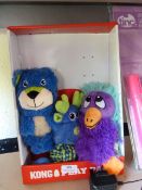 *Kong & Play Pack Dog Toys