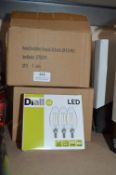 *Sixteen Boxes of Three Dial LED Lightbulbs