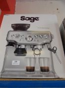 *Sage Barista Express Coffee Machine