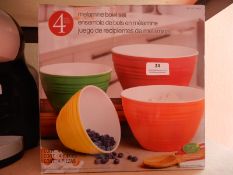 *Pandex 4pc Melamine Bowl Set