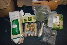 *Pressure Sprayer, Irrigation System, Seeding Cups