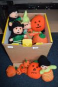 Quantity of Knitted Halloween Toys