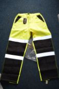 *Cordura Hi-Vis Work Trouser Size: 34R