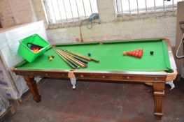6ft Snooker Table with Accessories