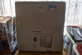 *Fonteno Stainless Steel Double Door Mirror Cabine