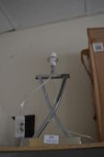 *Chrome Lamp Base