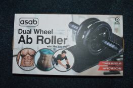 *Asab Dual Wheel Ab Roller