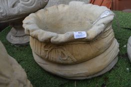 Concrete Sack Planter