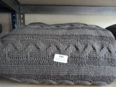 *Life Comfort Knitted Throw