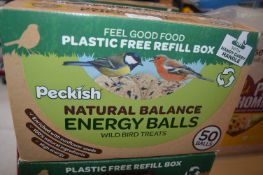 *Fifty Peckish Bird Feed Energy Balls